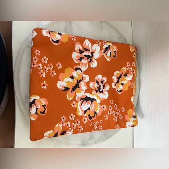 RACHEL PALLY ORANGE /YELLOW CLUTCH BAG. - Picture 5 of 7